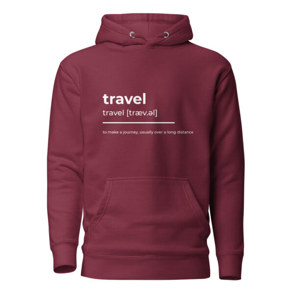 Unisex Kapuzenpullover “Travel”